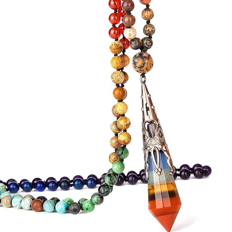 7 Chakra 108 Mala Beads Bracelet