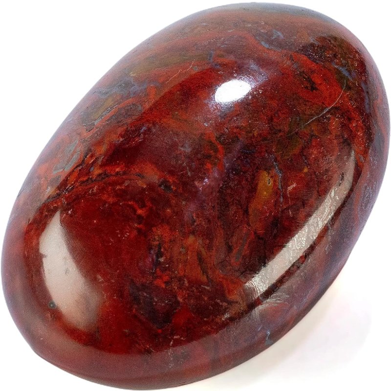 Red Jasper Palm Stone