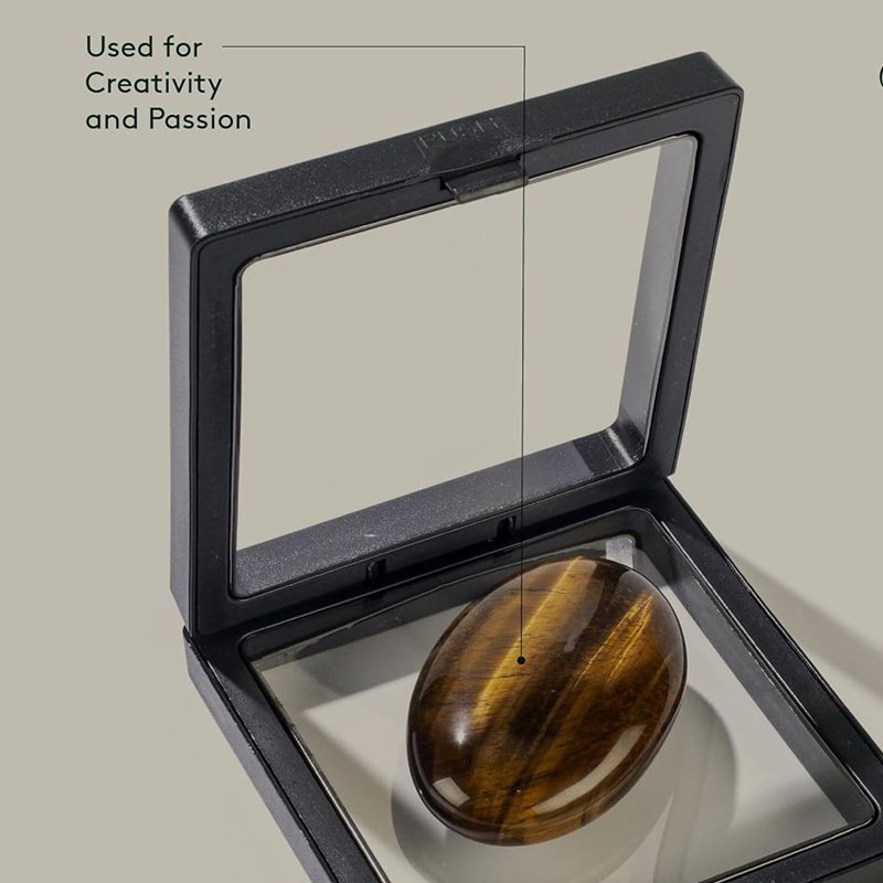 Tiger Eye Palm Stone-1