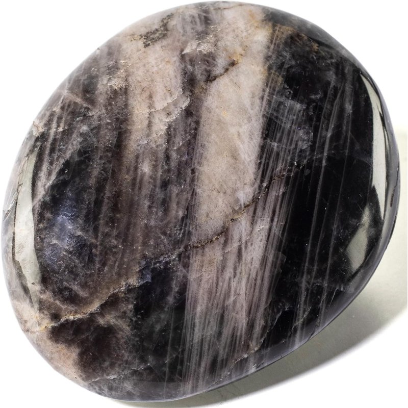 Black Moonstone Palm Stone