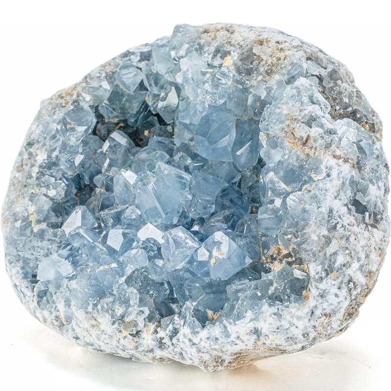 Celestite Crystal Cluster Geode