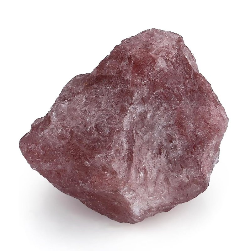 Natural Strawberry Quartz Raw Crystals