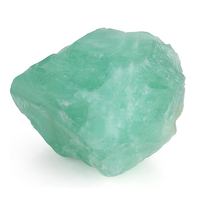 Natural Green Fluorite Raw Crystals