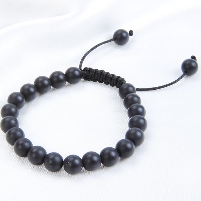 Crystal Beads Adjustable Macrame Bracelets-1