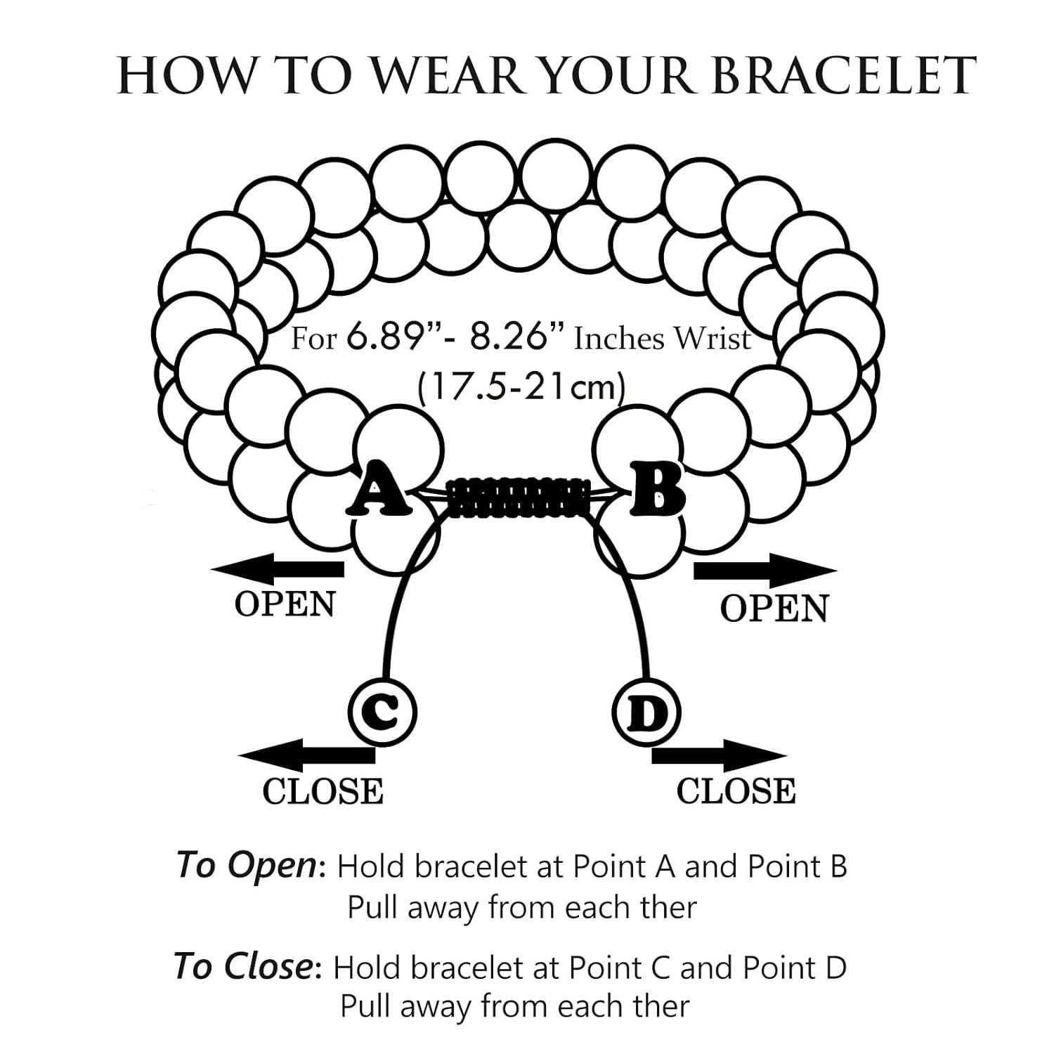 Triple Protection Bracelet Healing Crystal Bracelet-1