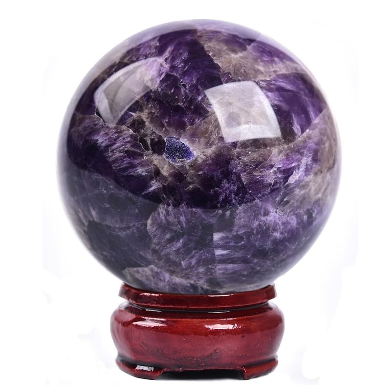 Amethyst Crystal Ball Healing Crystals Sphere