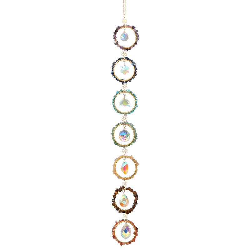 7 Chakra Crystal Sunlight Catcher