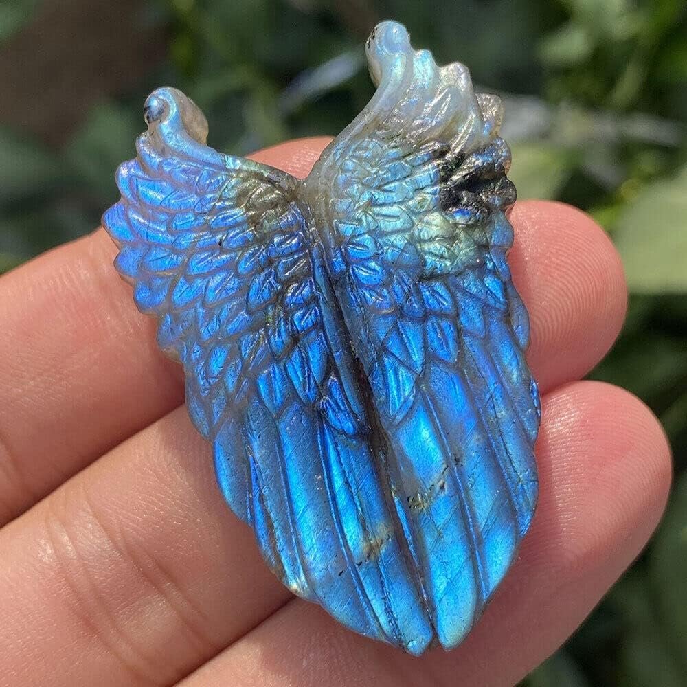 Natural Labradorite Hand Carved The Wing Crystal